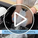 Dual-Sided Heavy Duty Kitchen Scrubbing Sponges - Lint-Free & Durable