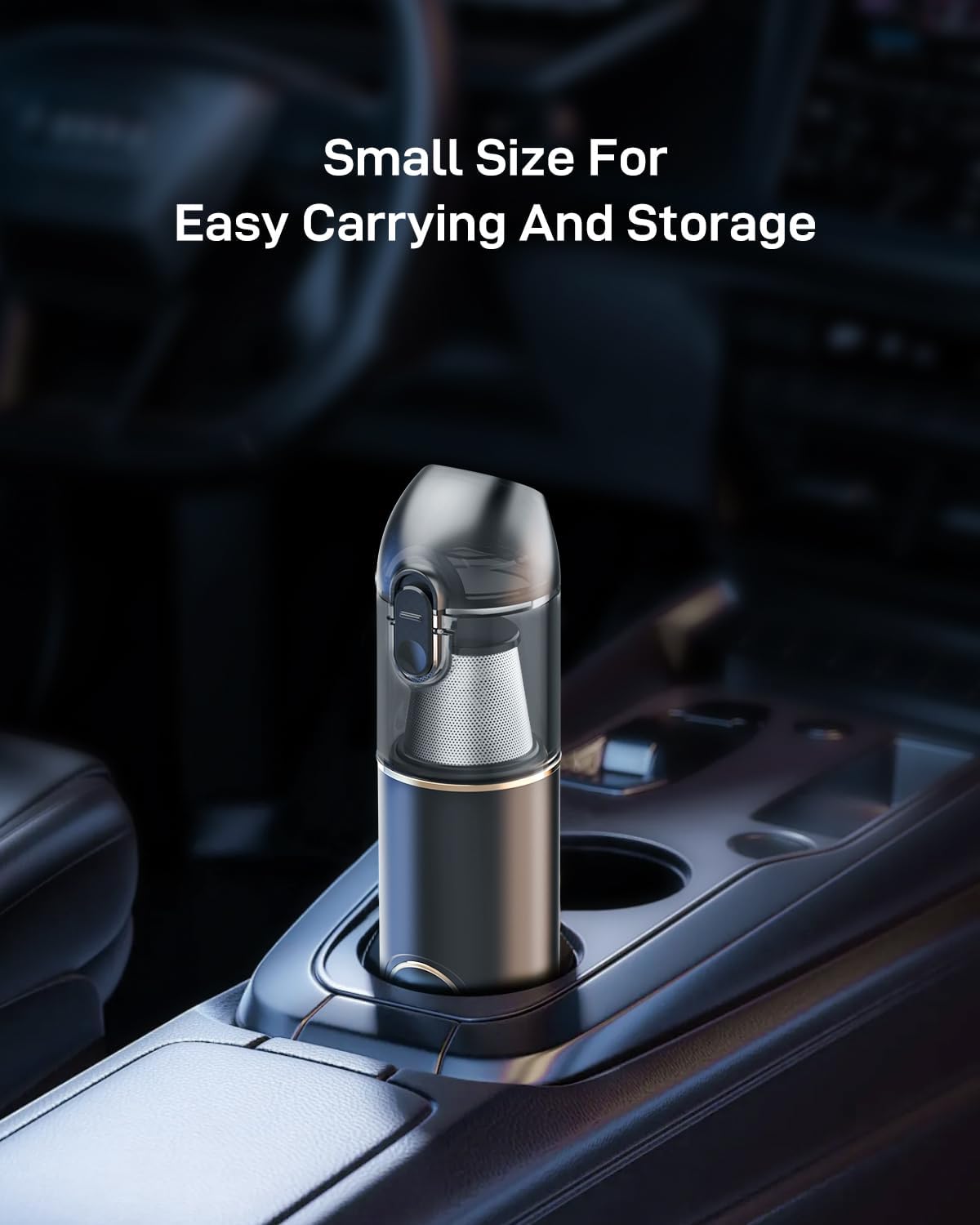 Skiennix Handheld Vacuum | Cordless Car Vacuum with 20000Pa Suction - Portable & Rechargeable for Home & Pets