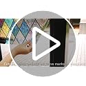 COUNTEWOL Rainbow Privacy Window Film - Stained Glass Effect, 17.5 x 78.7 In