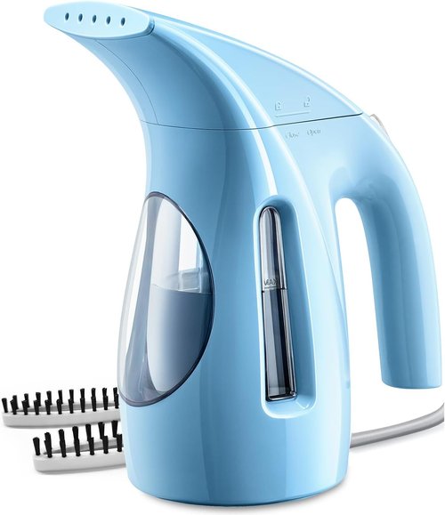 HiLIFE Portable Clothes Steamer - 700W Handheld Design with 240ml Capacity | Blue, Wrinkle Remover