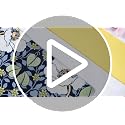 William Morris Floral Pillow Covers Set of 4 - 18x18 Inch Vintage Botanical Design