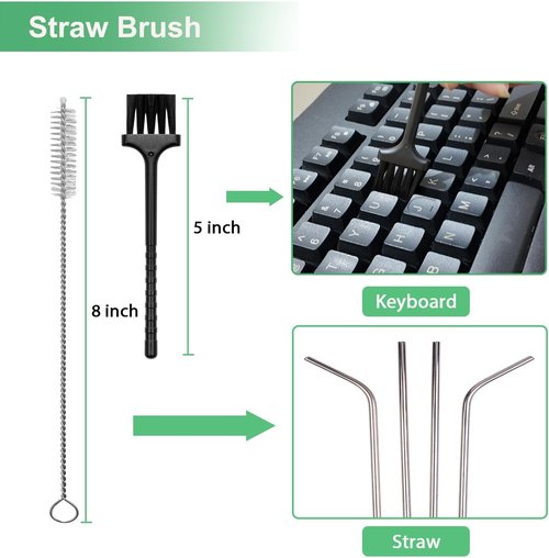 Crevice Cleaning Brush Set by [Brand Name] - Hard Bristle Grout Scrub & Multifunctional Tool | 12PCS for Kitchen, Bathroom & Corners