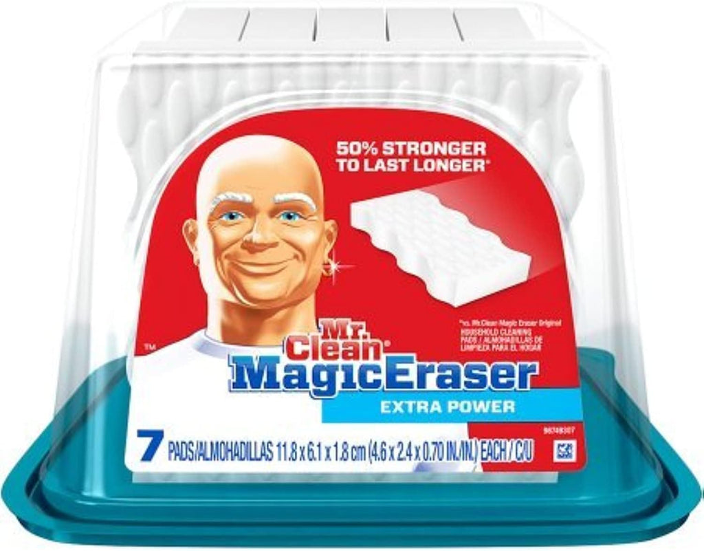 Mr. Clean Magic Eraser Extra Power - 7 Count | Achieve a Spotless Clean Effortlessly