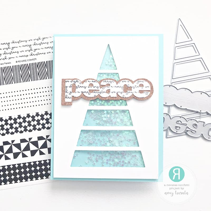 Triangular Metal Cutting Dies for Scrapbooking & Card Making