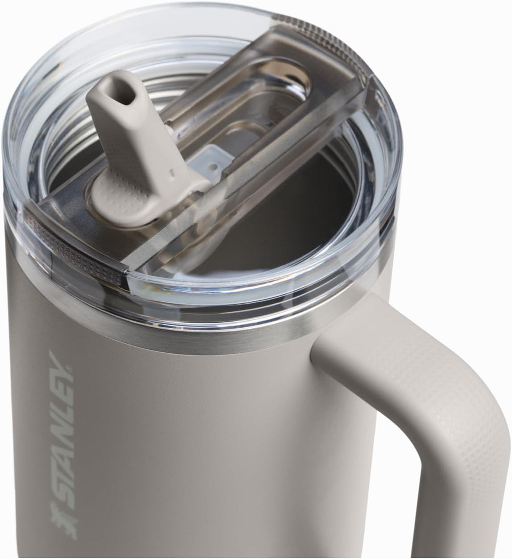 STANLEY Quencher ProTour 30 oz Tumbler - Leakproof Lid, Built-In Straw & Handle | Insulated Stainless Steel | BPA-Free | Ash