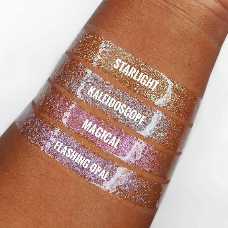 L.A. Girl Gloss Topper - Spark of Romance Holographic Rose Gold Lip Gloss