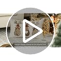 AVOIN colorlife Christmas Reindeer Pillow Cover, 12x20 Inch Brown Cushion Case