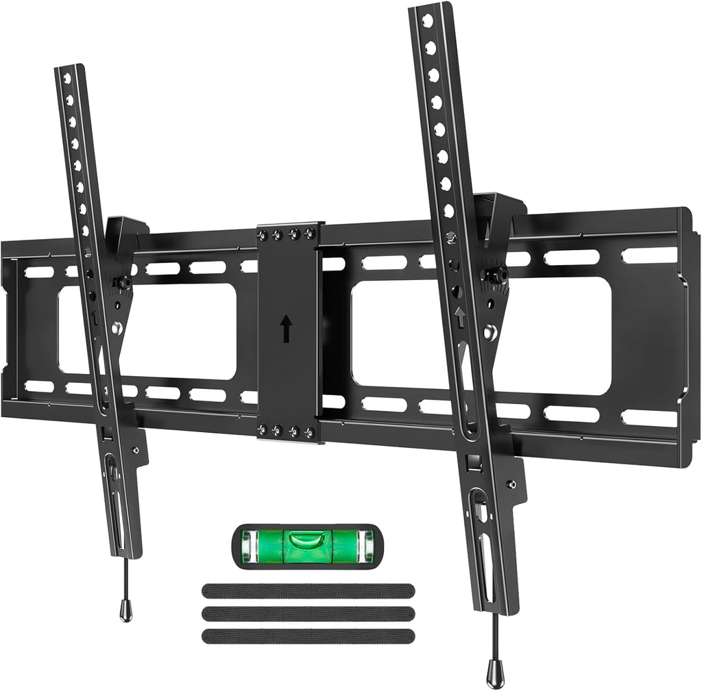 MOUNTUP Tilting TV Wall Mount Bracket - Fits 37-82 Inch Flat Screen/Curved TVs | Max VESA 600x400mm, 132 lbs Capacity