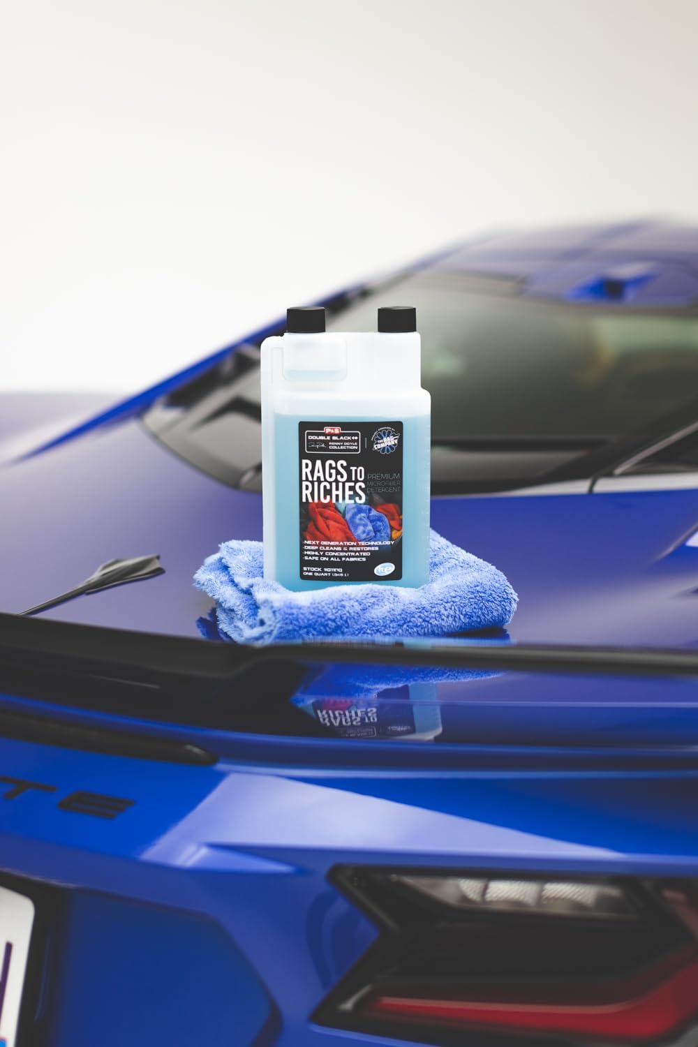 P & S Professional Detail Products - Rags to Riches Microfiber Detergent - Deep Cleans & Restores, 1 Gallon