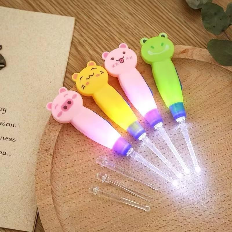 LED Illuminated Ear Wax Removal Tool with Ergonomic Grip