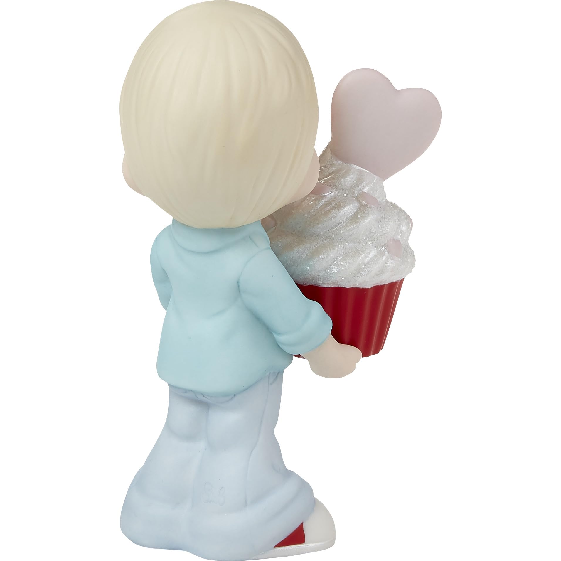 Precious Moment 222002 You Bake Me Happy Blond Boy Porcelain Figurine