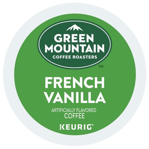 Green Mountain Coffee French Vanilla K-Cup Pods - Light Roast, 144 Count (6 Boxes of 24 Pods)