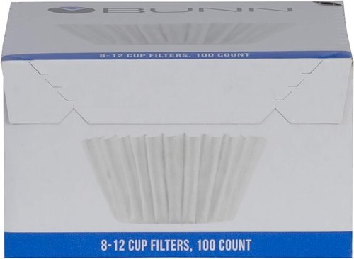 BUNN 100ct Coffee Filters - Perfect for 8-12 Cup Brewers | High-Quality, Durable Design