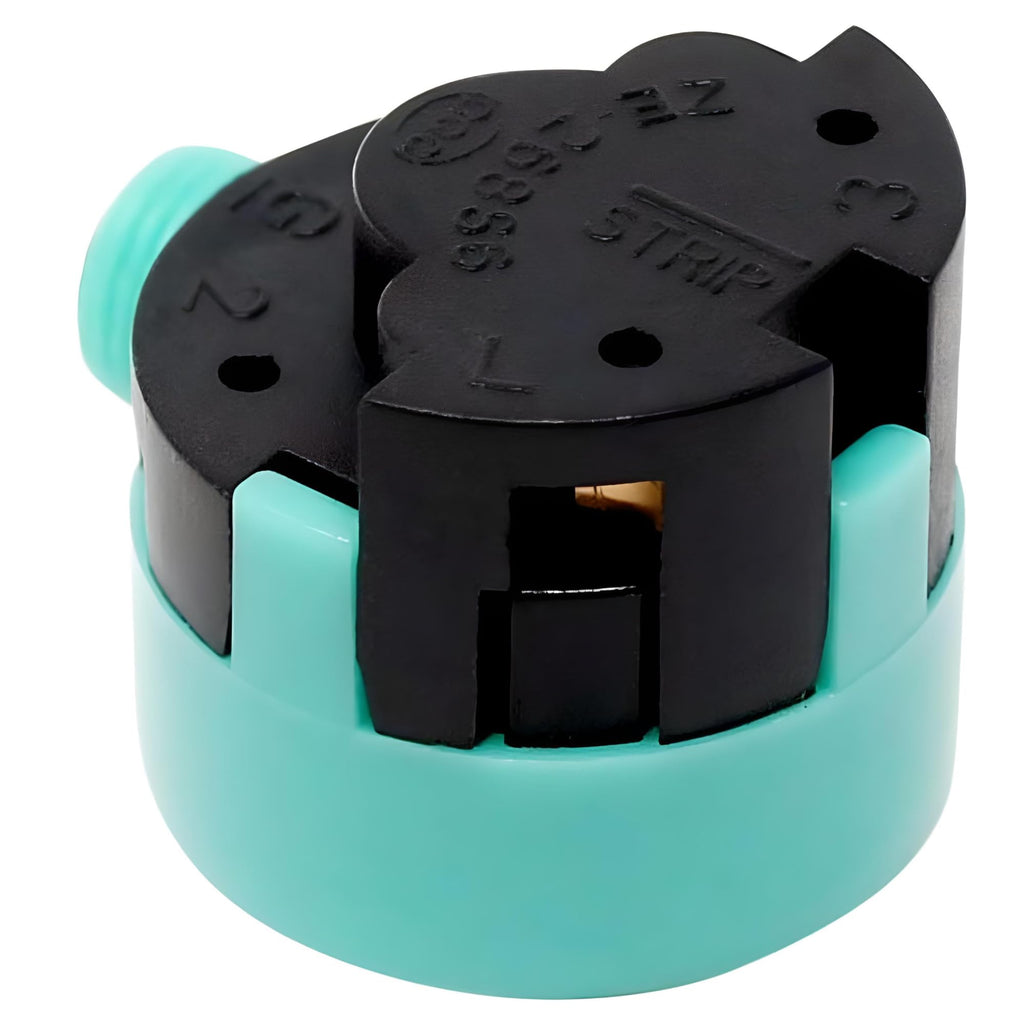 ZE-268S6 3 Speed 4 Wire Pull Chain Fan Switch Replacement Repair Kit 3 Way 4 Position Rotary Motor Controller 3A250VAC 6A125VAC For Ceiling Fans, Basket Fans, Floor Fans, Appliances - Brass