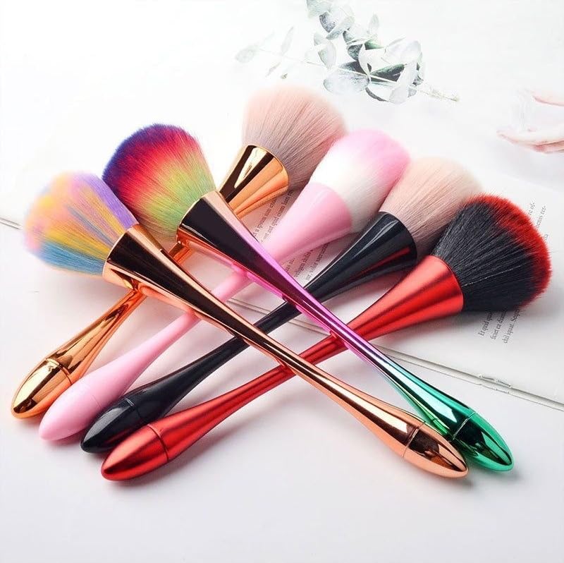 Rainbow Makeup Brush Soft Powder and Foundation Blending Face Brush