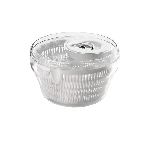 Guzzini Latina Large Transparent Salad Spinner, 11-Inches
