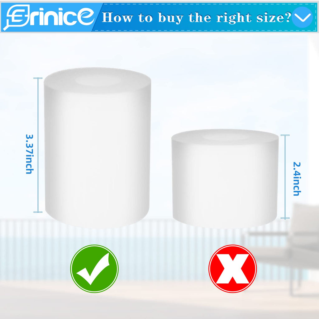 Erinice Replacement Parts for Shark AI Robot Vacuum AV2501S AV2501AE RV2502AE RV2520AOUS AV2510AOUS RV2610WA Accessories Kit with Main Roller Brush Filters, Foam & Primary Filters, Side Brushes