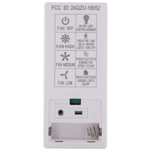 Anderic TRA049G1M Replacement Ceiling Fan Wall Mount Remote Control for Harbor Breeze 2AQZU-18052 | TR326A 2AQZU-18007 - RRTRA049G1M