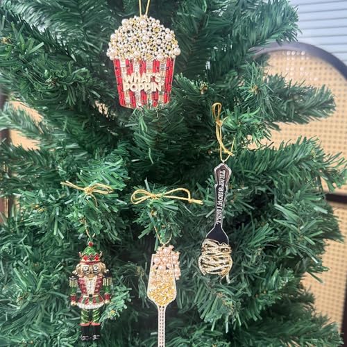 Christmas Popcorn Ornament - Handmade Holiday Decor, Best Popcorn Ornament