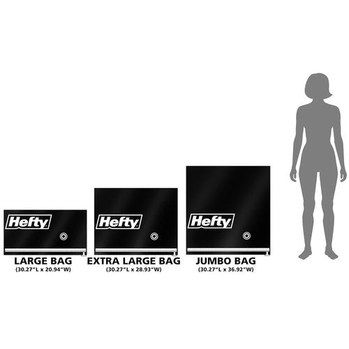 Hefty MAX Shrink-Pak Vacuum Seal Storage Bags for Clothing, Travel, Bedding | Tear-Proof, Dual-Valve Space Saver Compression Bags - 1 Large, 1 XL, 1 Jumbo