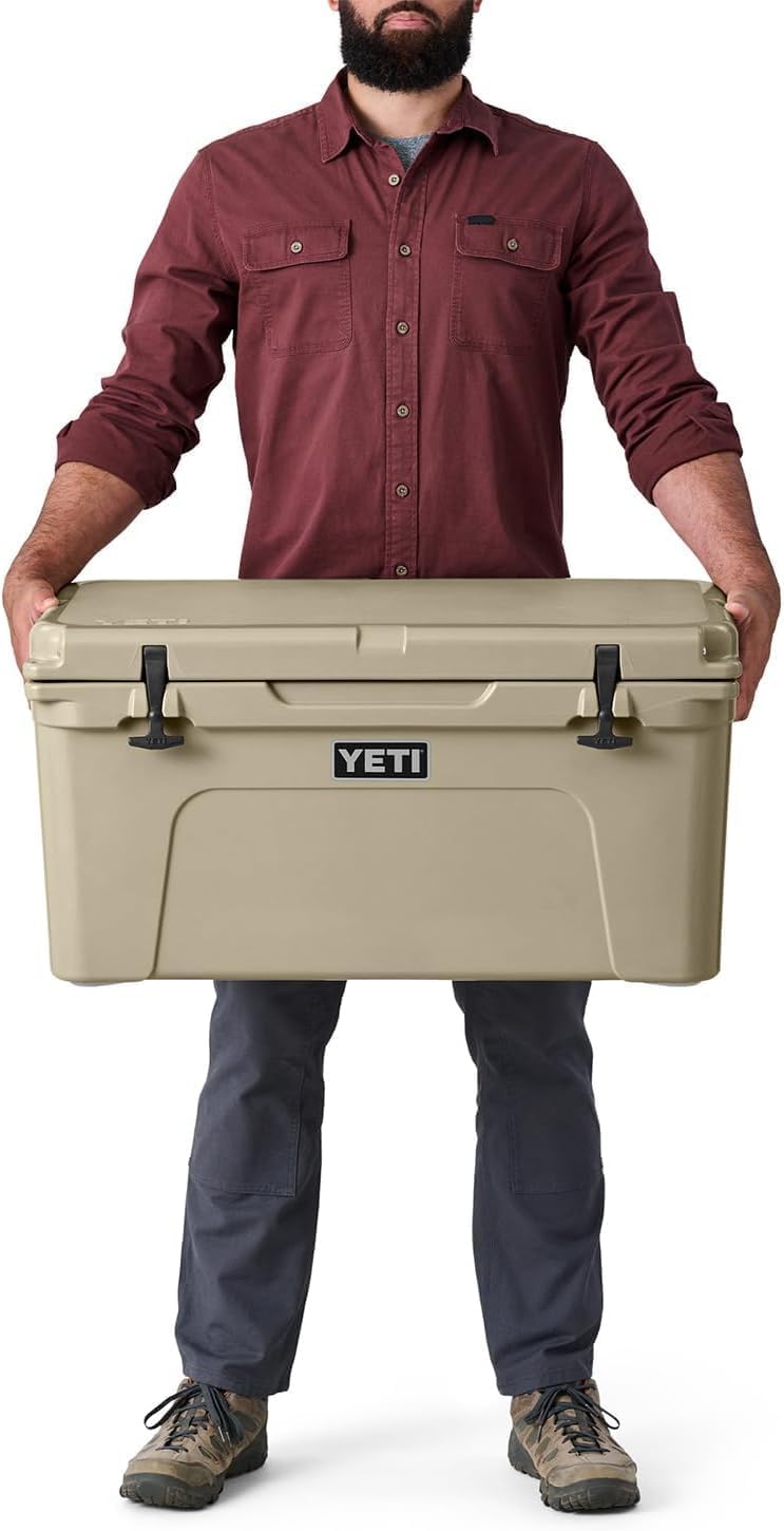 YETI Tundra 65 Cooler - Durable Insulated Ice Chest for Outdoor Adventures | Gray
