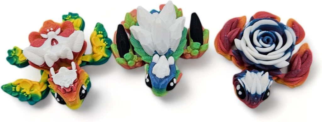Surprise Turtle Egg Collectible Figurine - Unique Colors for Stress Relief | Includes 3 Rainbow Turtles