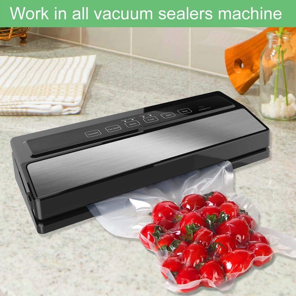 O2frepak 100 Count Big Size 14"x20" 8mil Vacuum Sealer Bags with BPA Free and Puncture Prevention,Vacuum Seal Freezer Bags,Great for Sous Vide Vaccume Sealer PreCut Bags