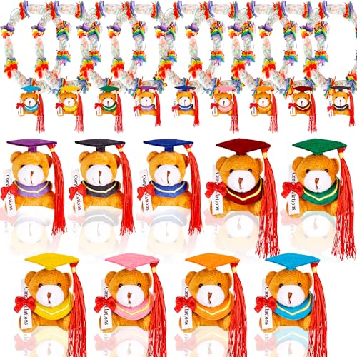 DIY Graduation Candy Lei Kit with Mini Bears and Ribbons
