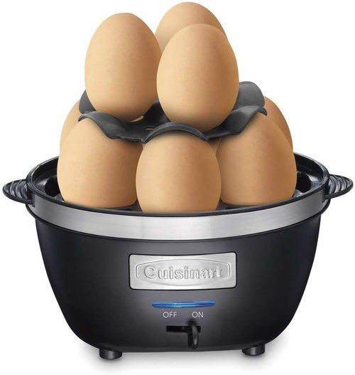 Cuisinart CEC-10 Egg Cooker - Brushed Stainless Steel Design for Perfectly Cooked Eggs