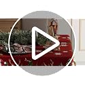 Christmas Snowman Santa Deer Winter Tablecloth 60x84 Inch Rectangular Washable Home Decor