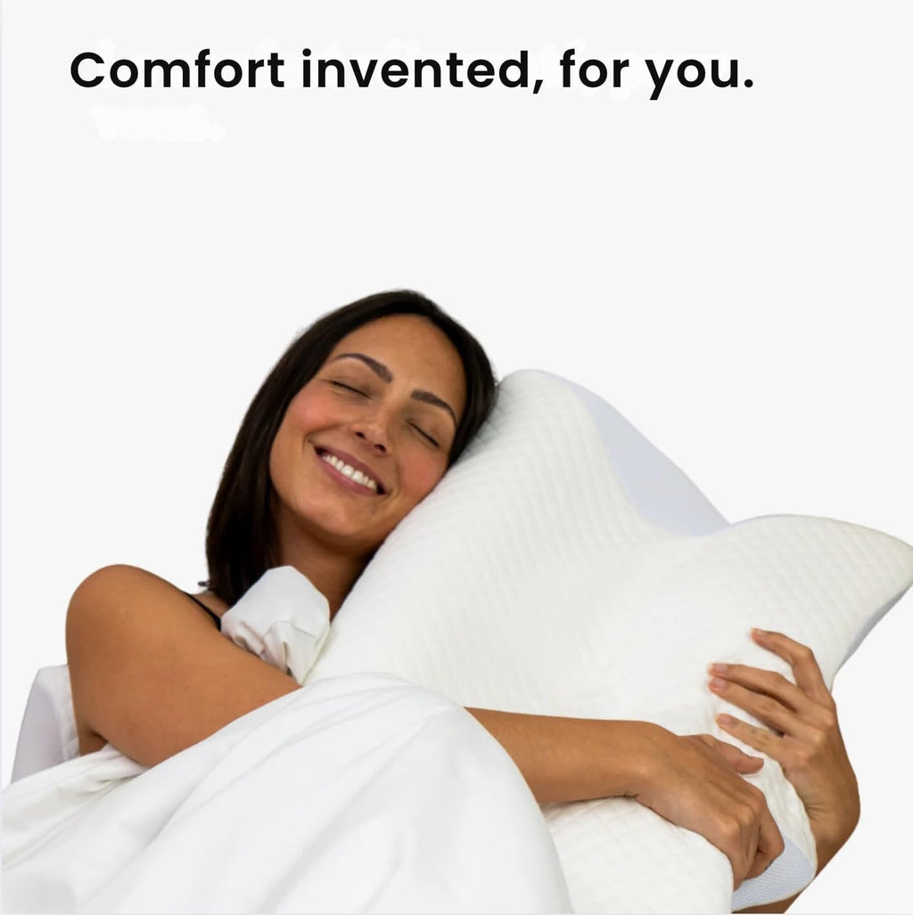 Imgjsx Vitasleep Migraine Pillow, Neck Pillow Hospitality Collection, Cervical Neck Pillow for Neck Pain Relief, Support Your Head, Neck, Pine, Shoulders, Proper Alignment Ergonomic Pillows