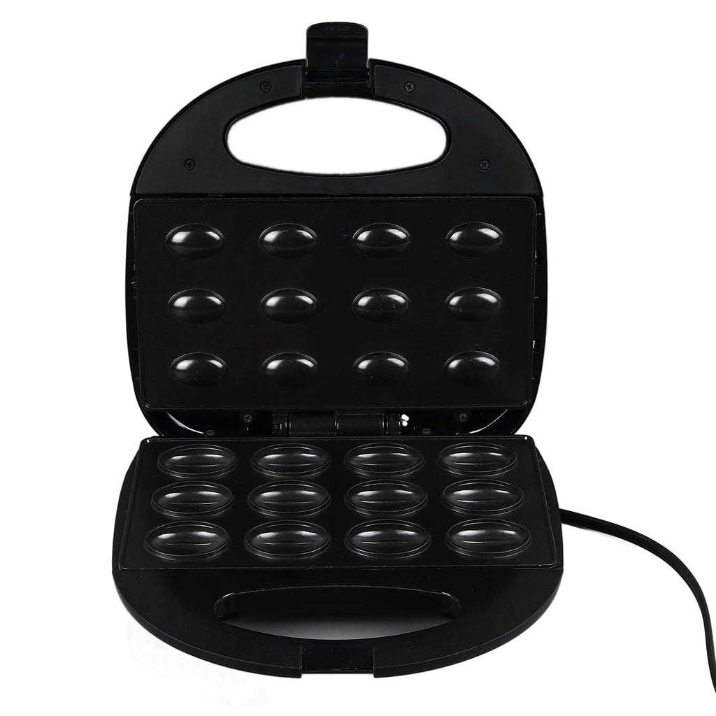 Electric Walnut Cake Maker, Non Stick Walnut Cookie Maker, Automatic Mini Nut Waffle Bread Machine, Electric cookie press Baking Breakfast Maker for Home Cooking