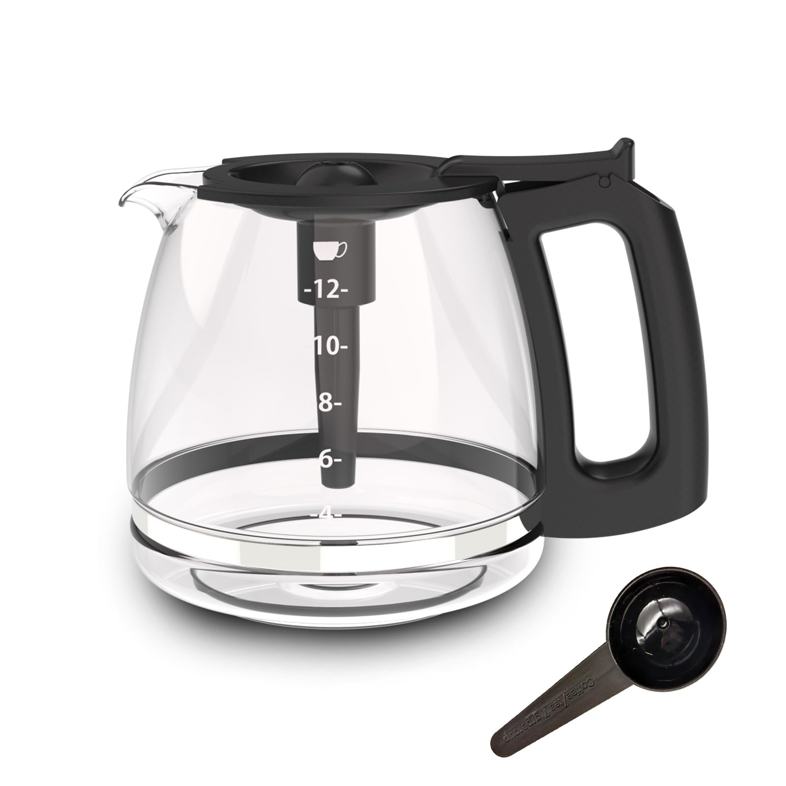 Replacement Coffee Pot Compatible for KitchenAid Coffee Maker KCM1209 KCM1208 KCM222