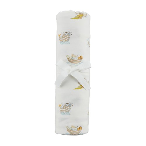 Mud Pie Children's Noahs Ark Soft Knit Swaddle