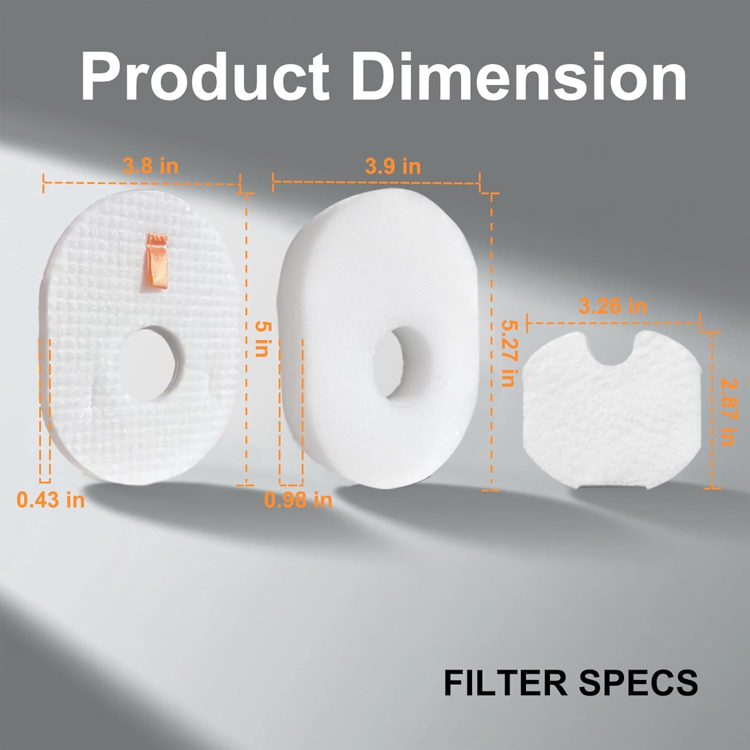 Shark Replacement Filter Kit - 3 Pack Vacuum Filters & Brush for HV300 Series | High-Performance Cleaning
