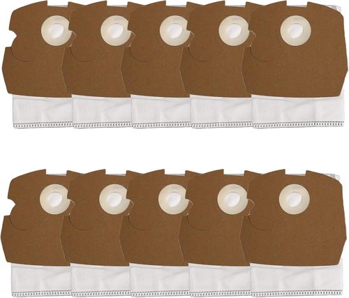 Clean Obsessed HEPA Vacuum Bags - 10 Pack Replacement for CO711 & Perfect C105 Canister Cleaner