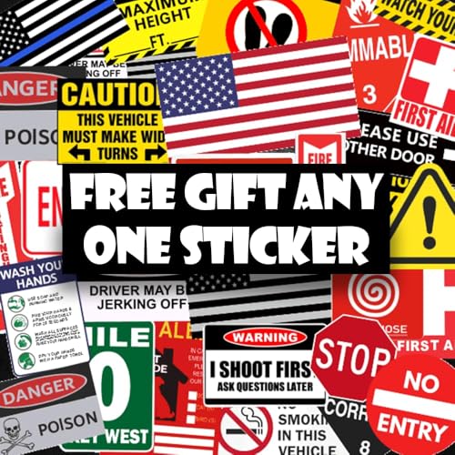 2 Pack Pet Alert Stickers - Waterproof Vinyl Emergency Signs