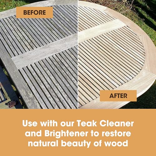 Furniture Clinic Teak Scrub for Outdoor Wood Cleaning
