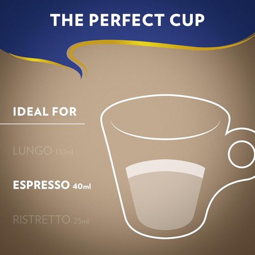 Lavazza Super Crema Capsules - Medium Roast Arabica & Robusta Blend for Nespresso Machines | 10 Count