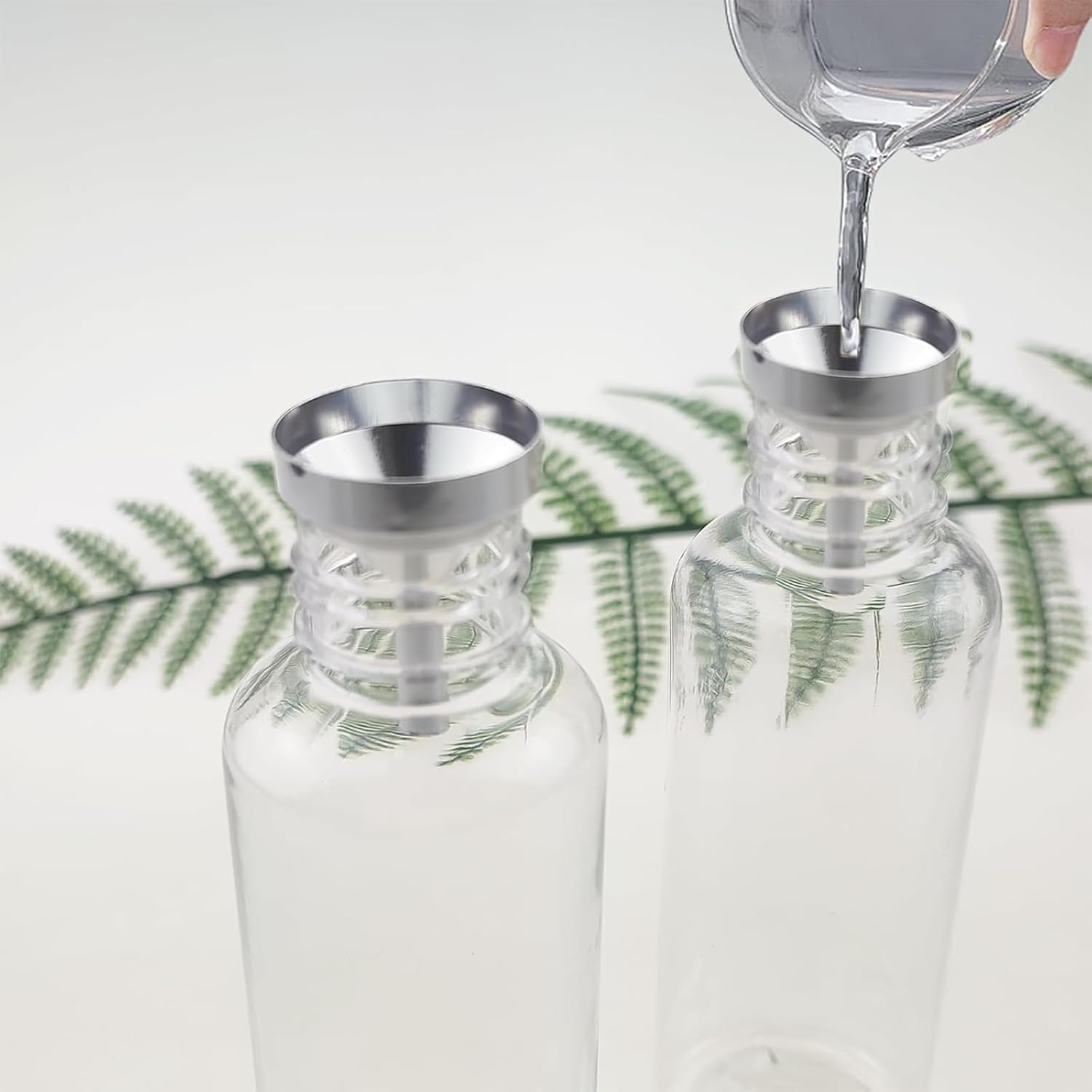 Skiennix Mini Metal Funnel - Leakproof Design for Essential Oils & Perfumes | Compact Liquid Transfer Tool