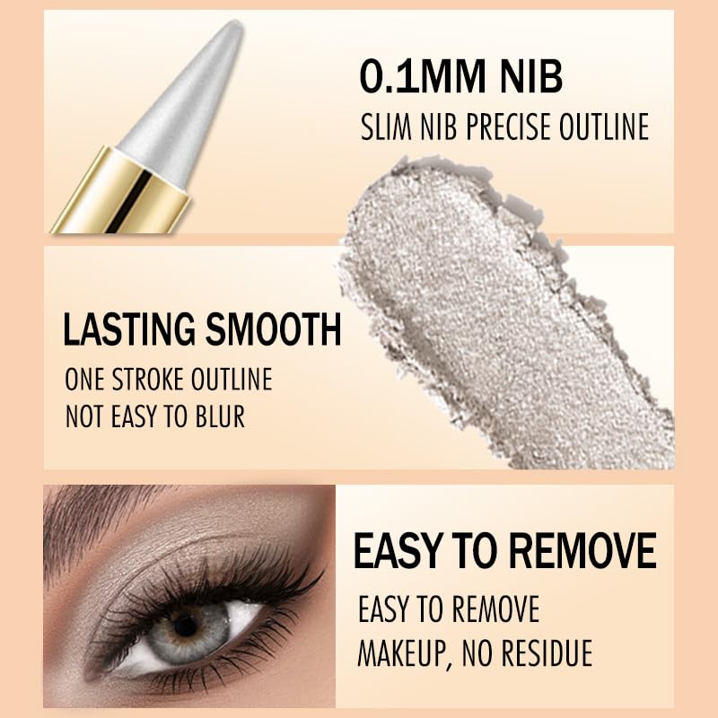 BANGFENG Black Eyeliner Stick – Waterproof Smudge-Proof Matte Eye Makeup
