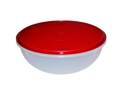 Tupperware Fix N Mix Bowl for Mixing and Serving 26 Cups Vintage Cranberry Red