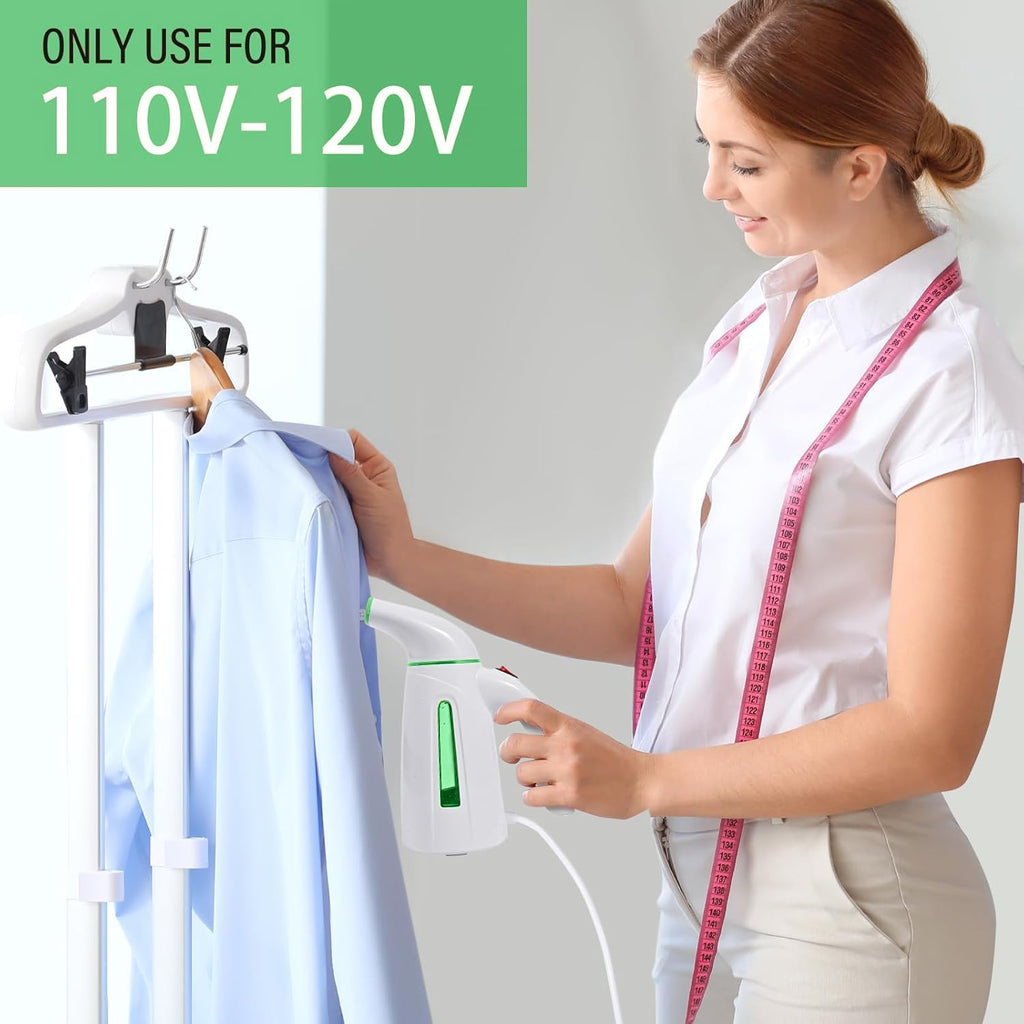 OGHom Portable Handheld Garment Steamer - 700W Fast Heat Up, 240ml Capacity, Soft Green
