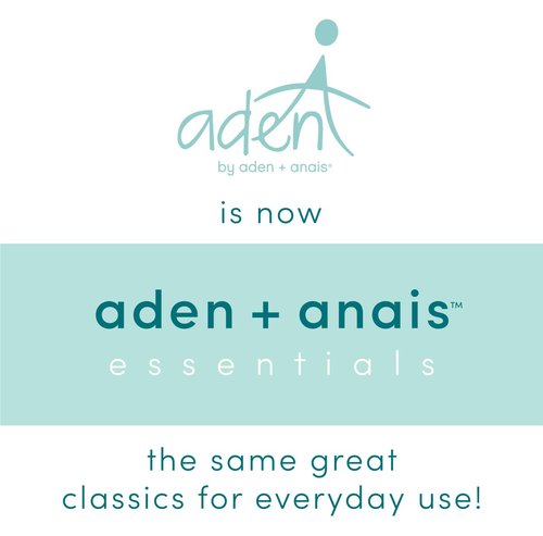 aden + anais Essentials Issie Security Blankets, Super Soft 100% Cotton Muslin, 2 Pack, Safari Babes