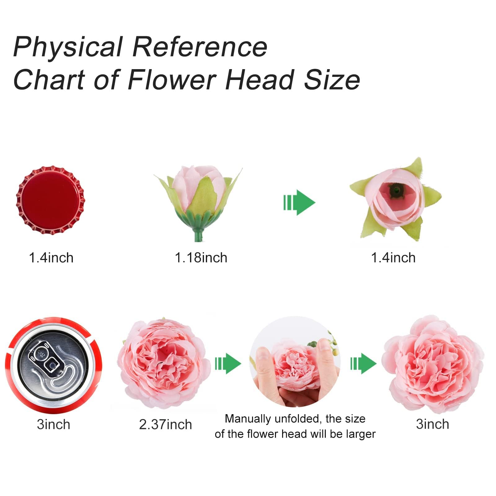 Artificial Peonies Silk Flowers, Pink Faux Peony Bouquet 2 Bundles Florals Arrangements for Farmhouse Home Boho Wedding Table Centerpiece, Fake Plastic Flower Bulk for Vase Decoration (Light Pink)