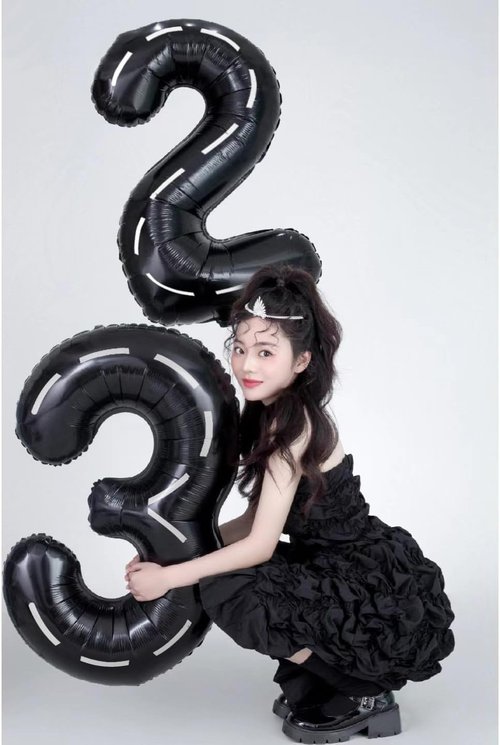 40 Inch Black Number 9 Balloon by [Brand Name] - Perfect for Birthdays, Weddings & Graduations