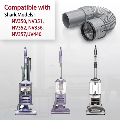 Coodss Vacuum Floor Nozzle Hose Replacements Compatible with Shark Navigator Lift-Away NV350 NV351 NV352 NV356 NV356E NV357 NV360 UV440 Vacuum Cleaner, Replace Part 193FFJ