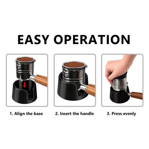 Portafilter Holder Compatible With Ninja Espresso Machine, Espresso Tamping Station for Ninja Luxe Cafe ES601 ES701
