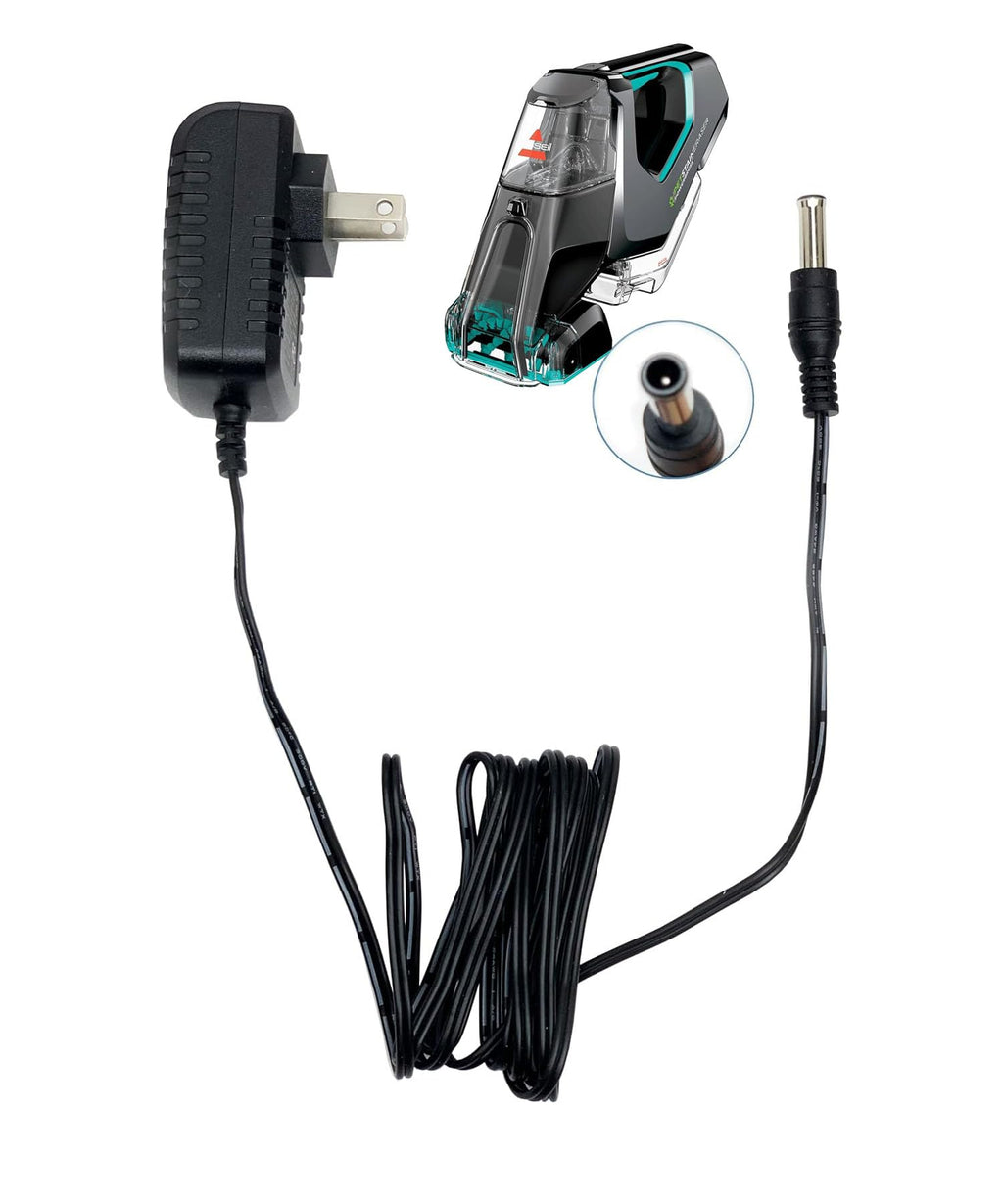 PUROSUR Replacement Charger for Bissell 2837 2842 2846 2877 Pet Stain Eraser PowerBrush Plus Portable Carpet Cleaner Cordless Vacuum Cleaner Model:1624554