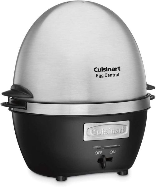 Cuisinart CEC-10 Egg Cooker - Brushed Stainless Steel Design for Perfectly Cooked Eggs